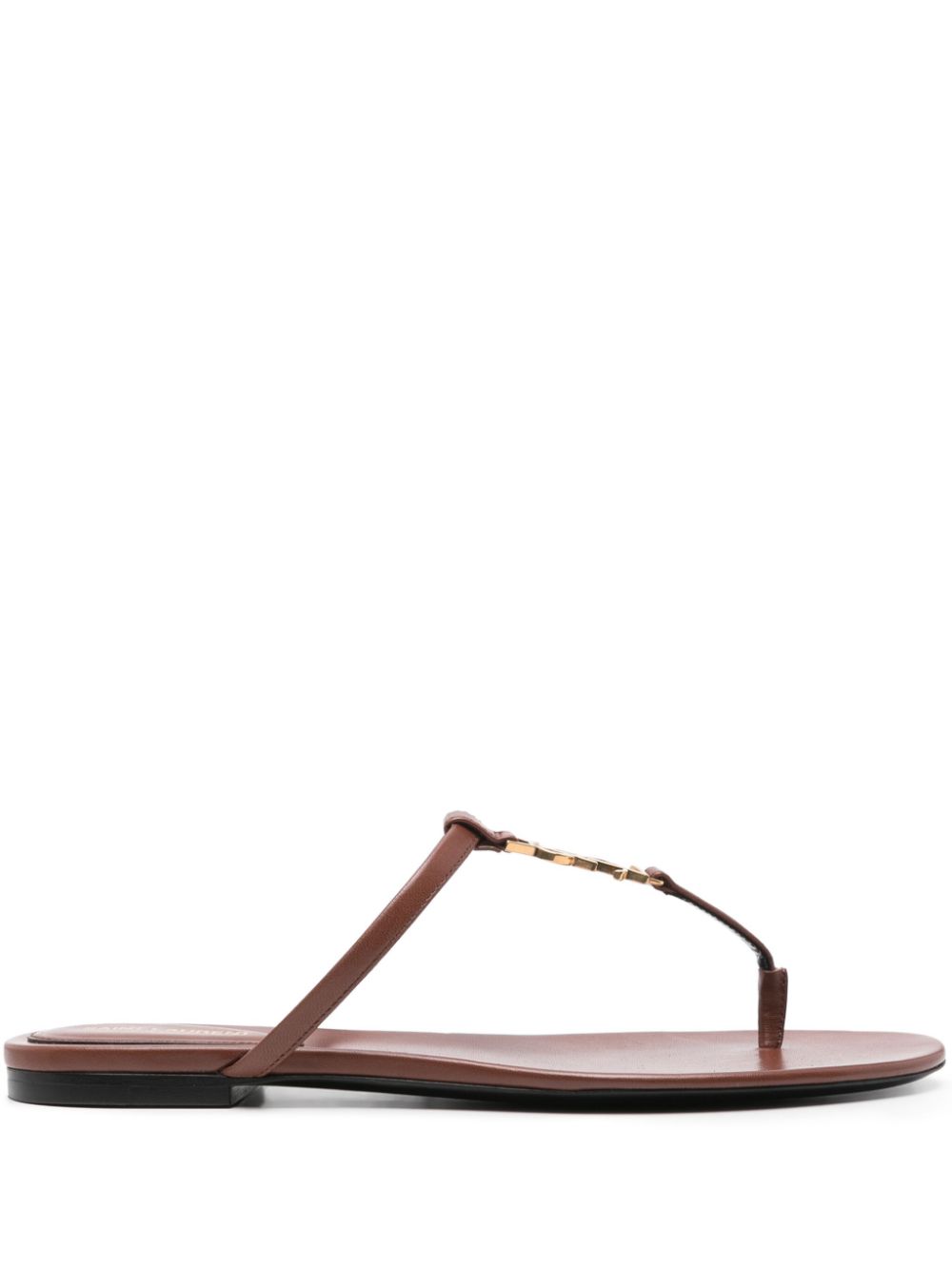 Saint Laurent Cassandra Sandalen - Braun von Saint Laurent