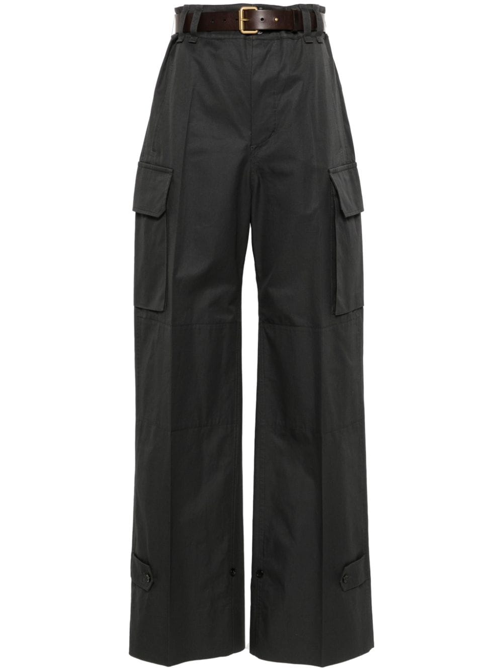 Saint Laurent Cassandre Cargohose - Grau von Saint Laurent