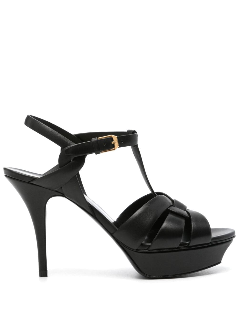 Saint Laurent 'Classic Tribute 75' Sandalen - Schwarz von Saint Laurent