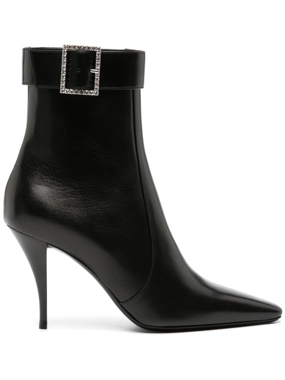 Saint Laurent Claude Stiefel 90mm - Schwarz von Saint Laurent