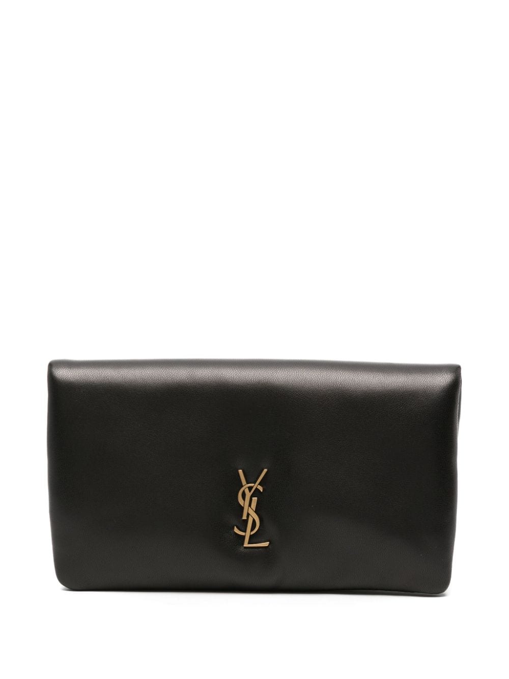 Saint Laurent Gefüttertes Calypso Portemonnaie - Schwarz von Saint Laurent