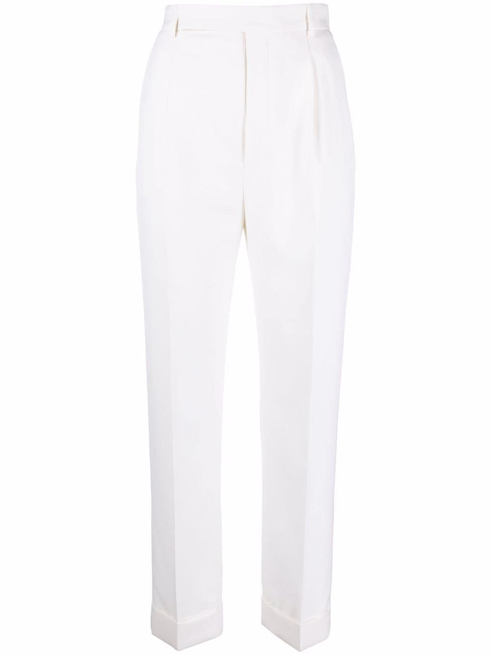 Saint Laurent Klassische Hose - Weiß von Saint Laurent