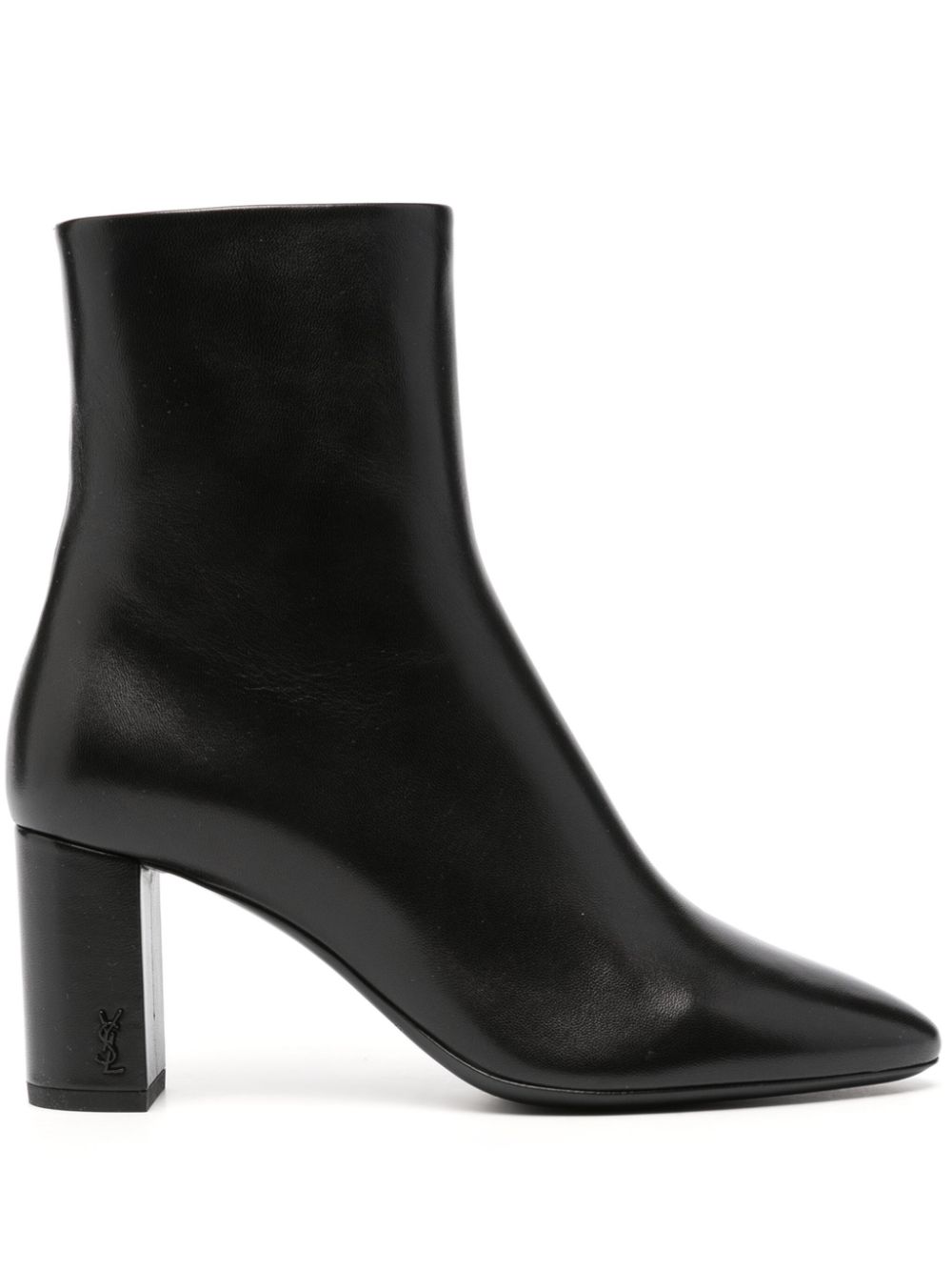 Saint Laurent Lou Stiefeletten 70mm - Schwarz von Saint Laurent