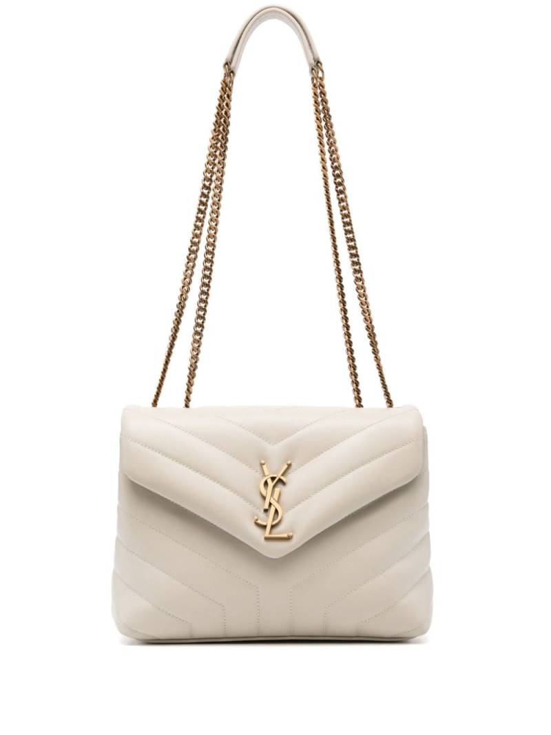 Saint Laurent 'Loulou' Schultertasche - Nude von Saint Laurent