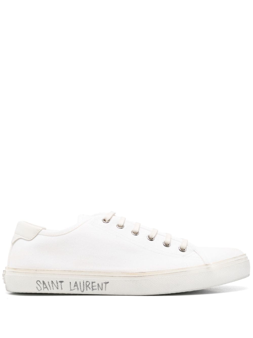 Saint Laurent 'Malibu' Sneakers - Weiß von Saint Laurent