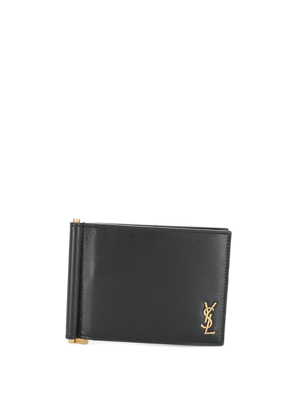 Saint Laurent 'Monogram' Portemonnaie - Schwarz von Saint Laurent