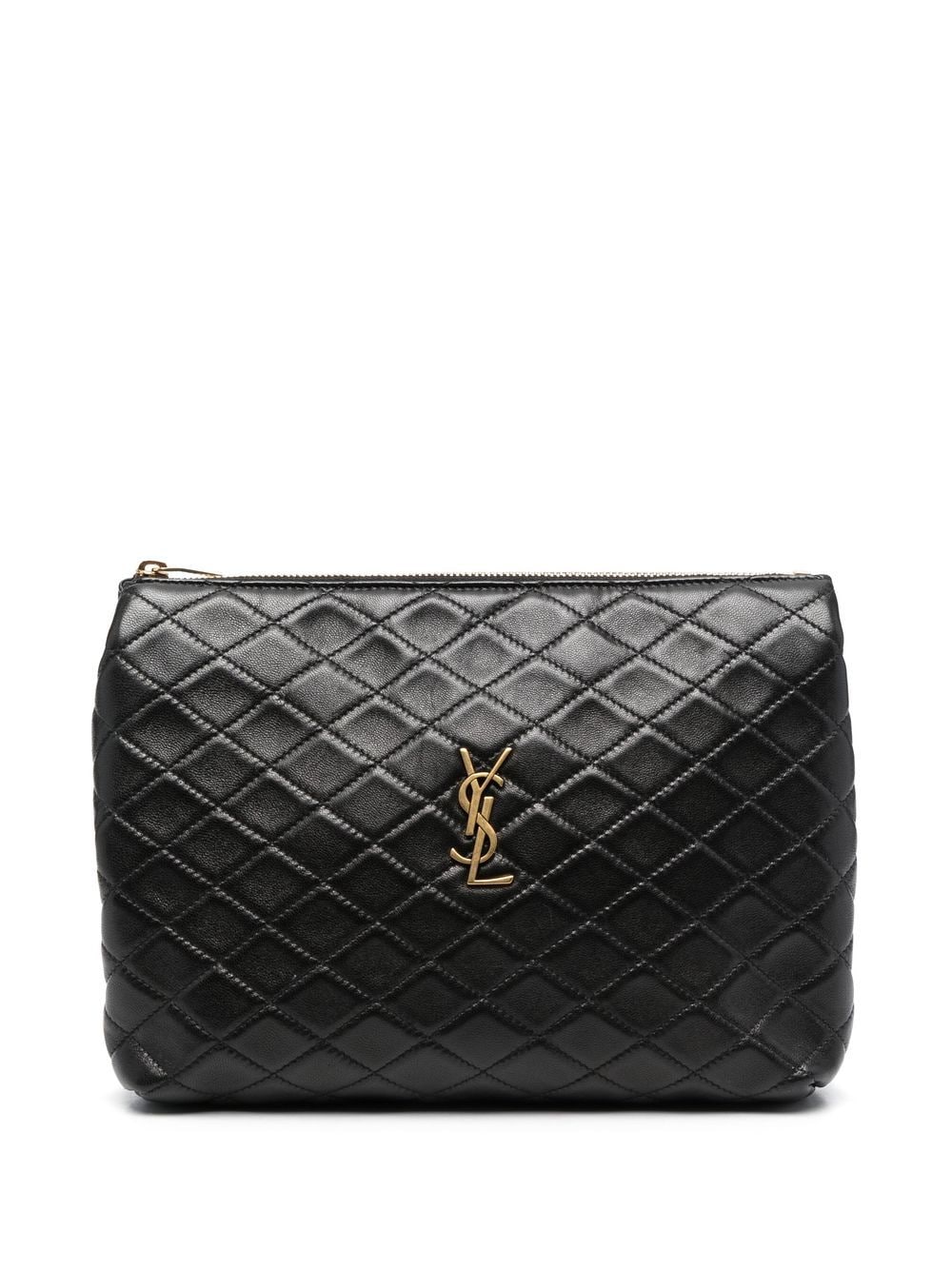 Saint Laurent Portemonnaie mit Logo - Schwarz von Saint Laurent