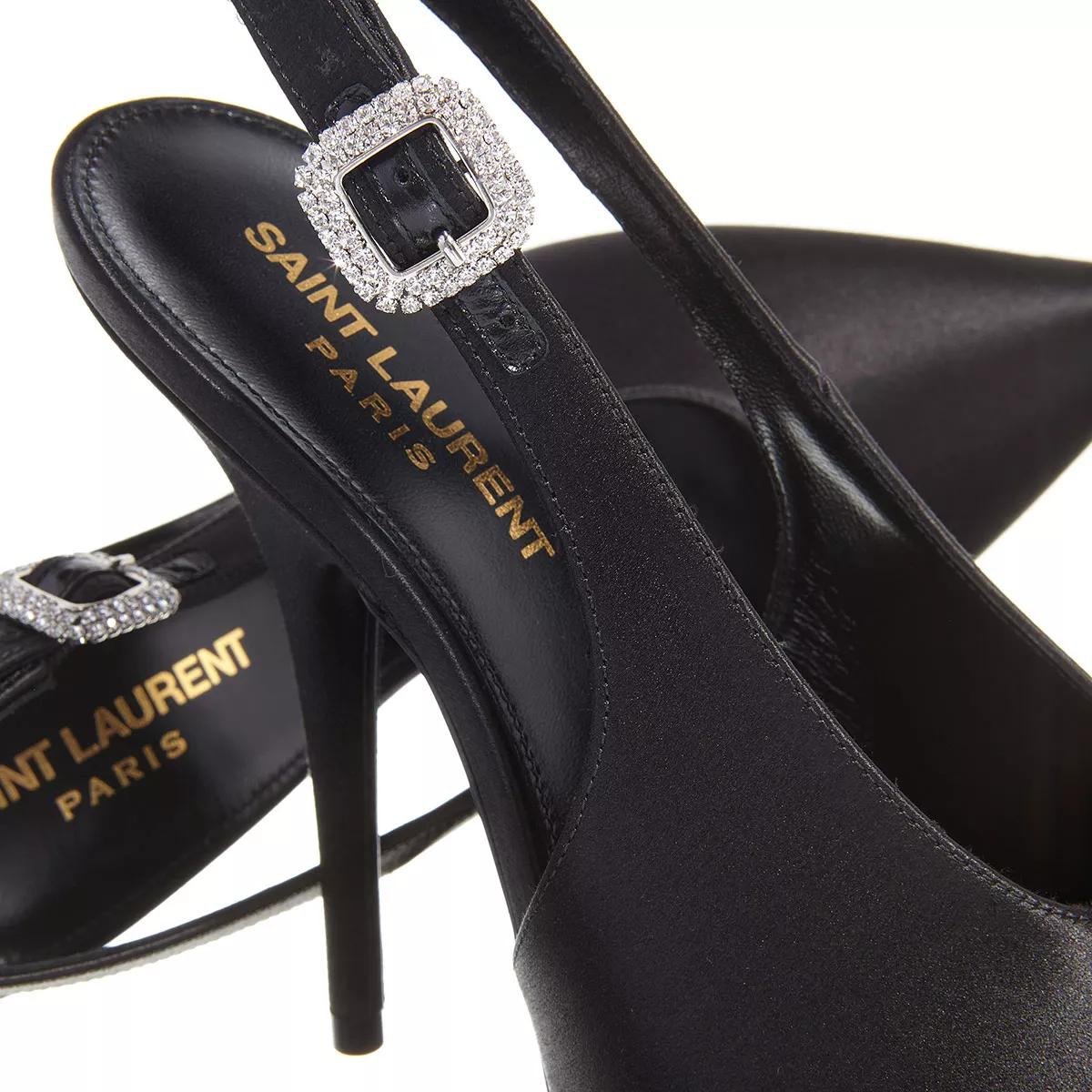Saint Laurent Pumps & High Heels - Yasmeen Slingback Pumps - Gr. 37 (EU) - in Schwarz - für Damen von Saint Laurent