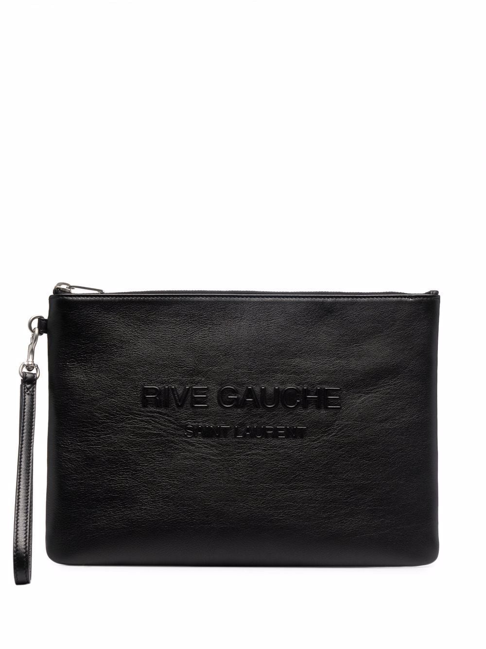 Saint Laurent Rive Gauche Clutch - Schwarz von Saint Laurent