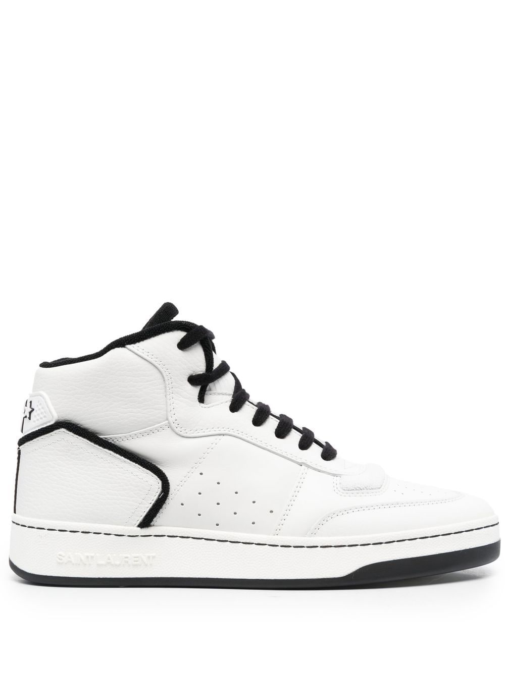 Saint Laurent SL/80 High-Top-Sneakers - Weiß von Saint Laurent