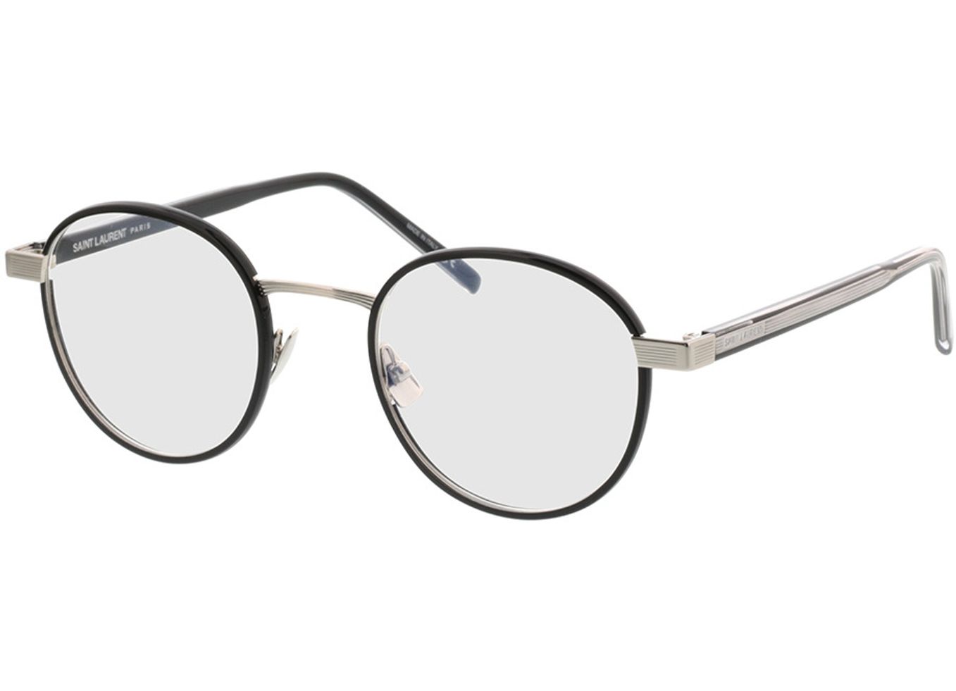 Saint Laurent SL 125-001 49-22 Brillengestell inkl. Gläser, Damen/Herren, Vollrand, panto von Saint Laurent