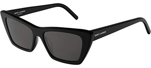 Saint Laurent SL 276 MICA Black/Grey 53/16/145 Damen Sonnenbrillen von Yves Saint Laurent
