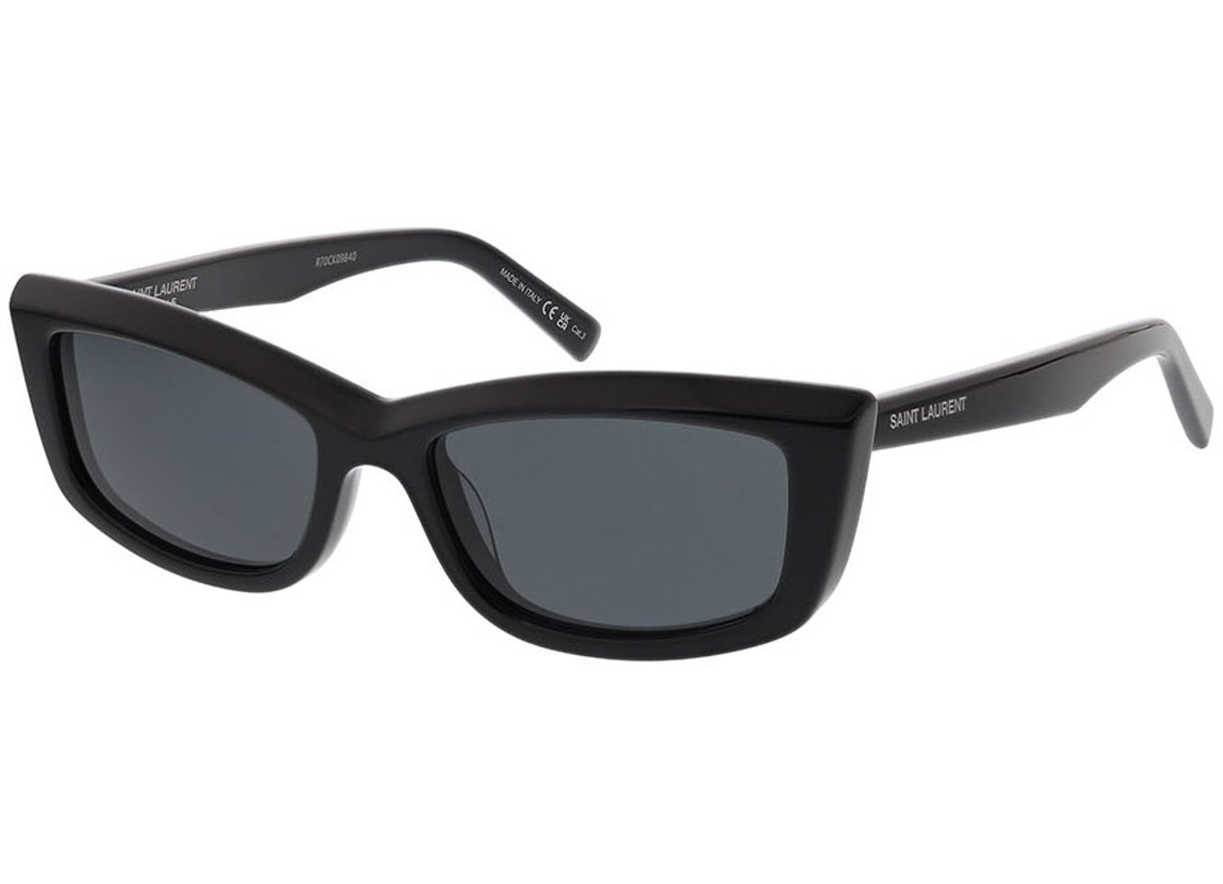 Saint Laurent SL 658-001 54-17 Sonnenbrille mit Sehstärke erhältlich, Damen, Vollrand, Cateye von Saint Laurent