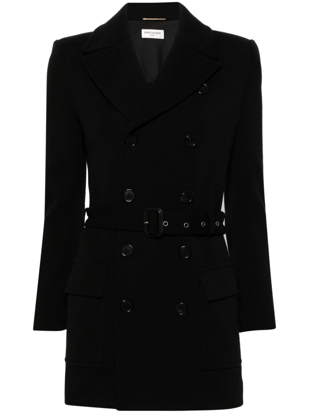 Saint Laurent Saharienne Blazer - Schwarz von Saint Laurent