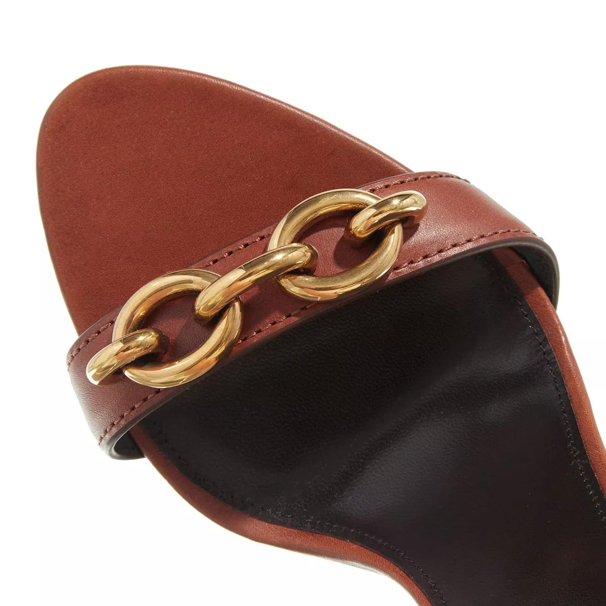 Saint Laurent Sandalen & Sandaletten - Le Maillon Sandals In Smooth Leather - Gr. 36 (EU) - in Braun - für Damen von Saint Laurent