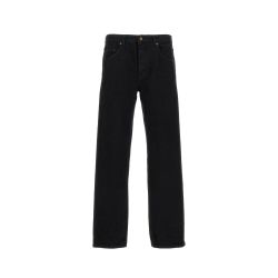 Saint Laurent Schwarze Baggy Jeans Aus Baumwolle Für Herren von Saint Laurent