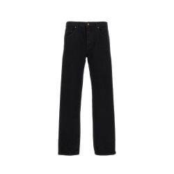 Saint Laurent Schwarze Baggy Jeans Aus Baumwolle Für Herren von Saint Laurent