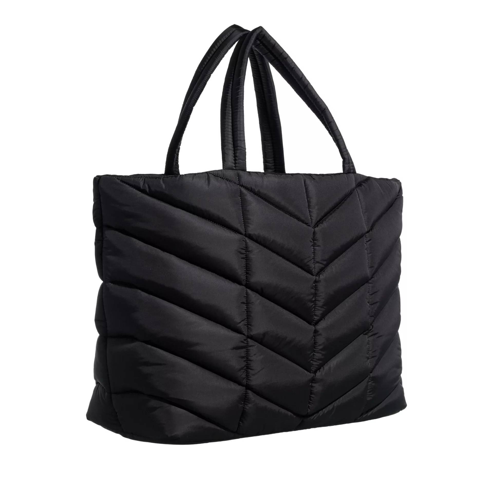 Saint Laurent Shopper - Puffer Tote in Econyl - Gr. unisize - in Schwarz - für Damen von Saint Laurent