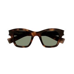 Saint Laurent Sl 592 Damen-sonnenbrille In Braunem Acetat von Saint Laurent