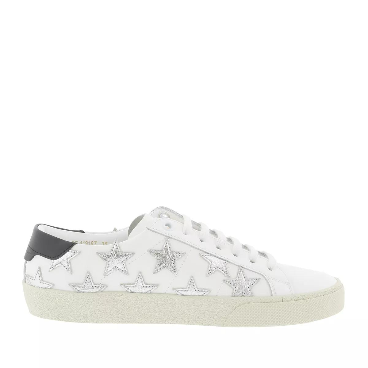 Saint Laurent Sneakers - Star Sneakers Leather - Gr. 37 (EU) - in Weiß - für Damen von Saint Laurent