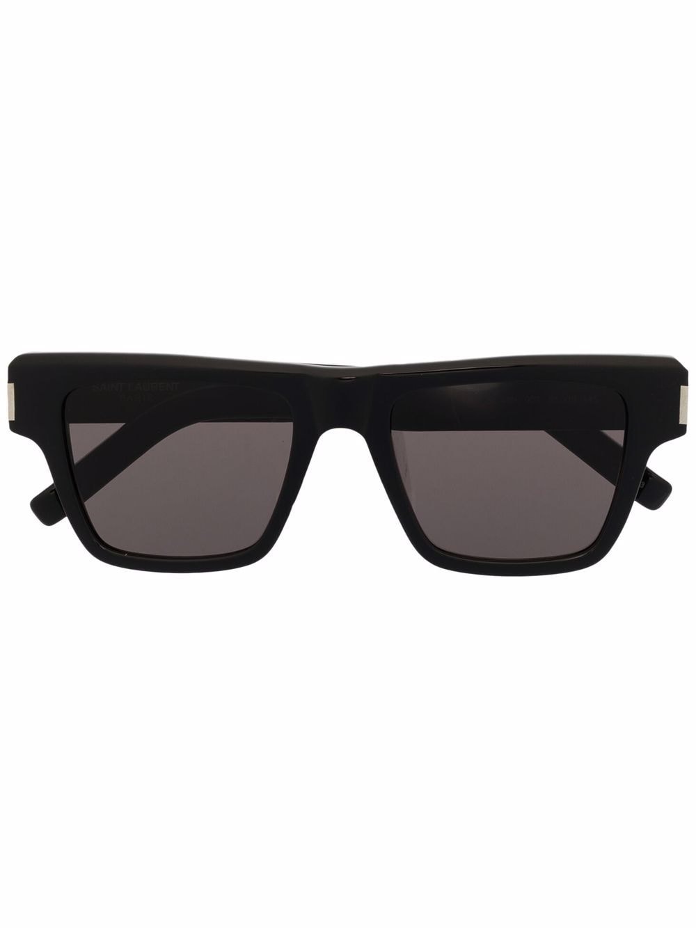 Saint Laurent Sonnenbrille mit eckigem Gestell - Schwarz von Saint Laurent