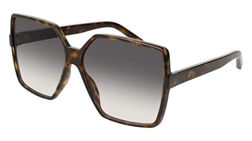 Saint Laurent Sonnenbrillen BETTY SL 232 Dark Havana/Grey Shaded 63/13/135 Damen von Saint Laurent