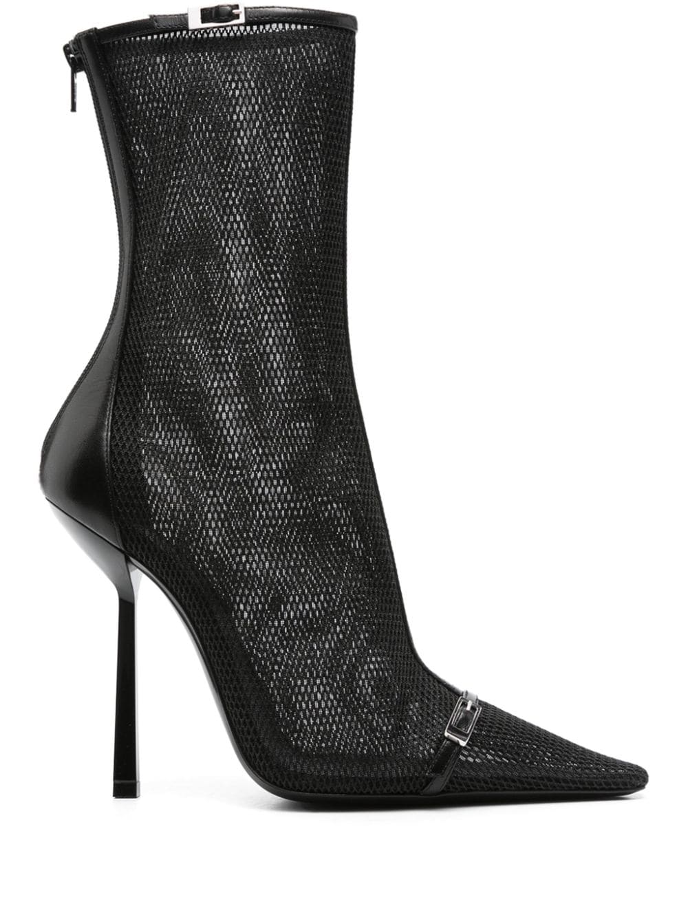 Saint Laurent Stiefeletten mit spitzer Kappe - Schwarz von Saint Laurent