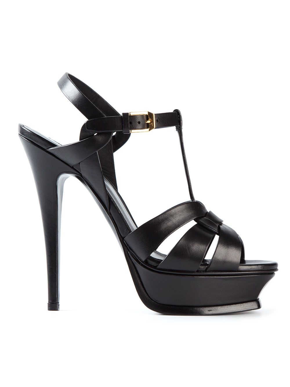 Saint Laurent 'Tribute' Sandalen - Schwarz von Saint Laurent