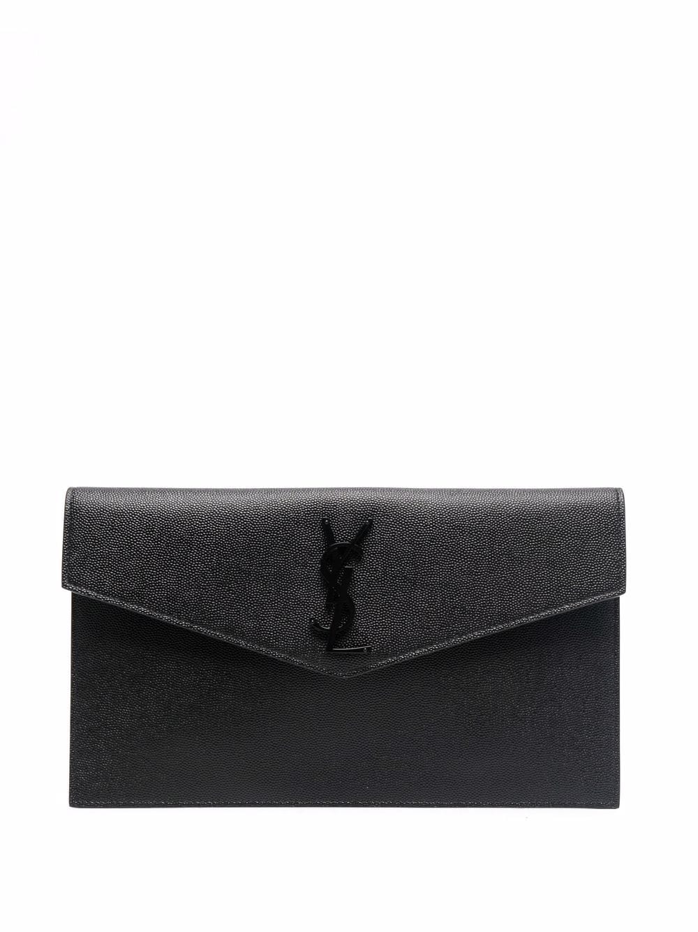 Saint Laurent Uptown Clutch - Schwarz von Saint Laurent