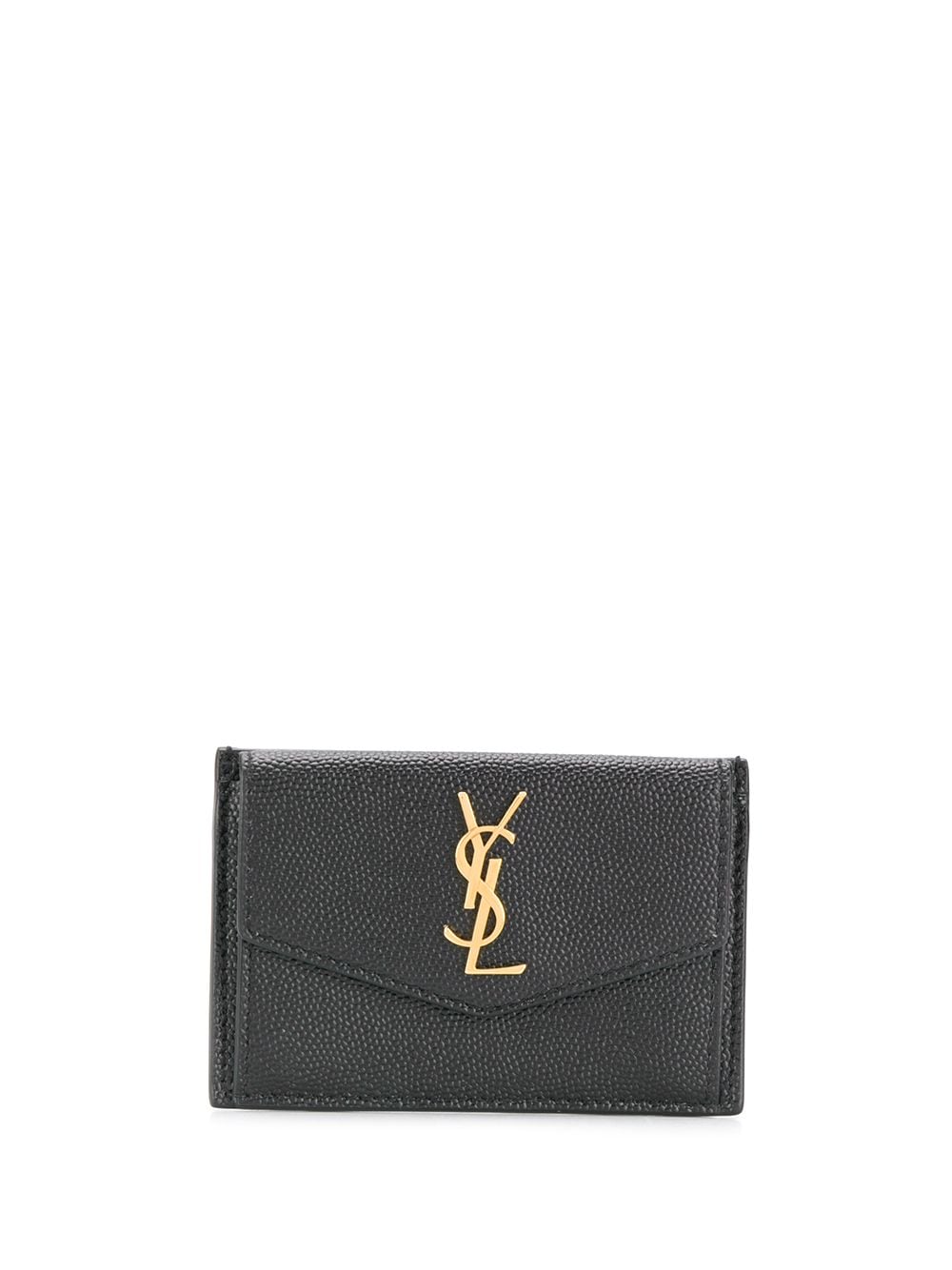 Saint Laurent 'Uptown' Kartenetui - Schwarz von Saint Laurent