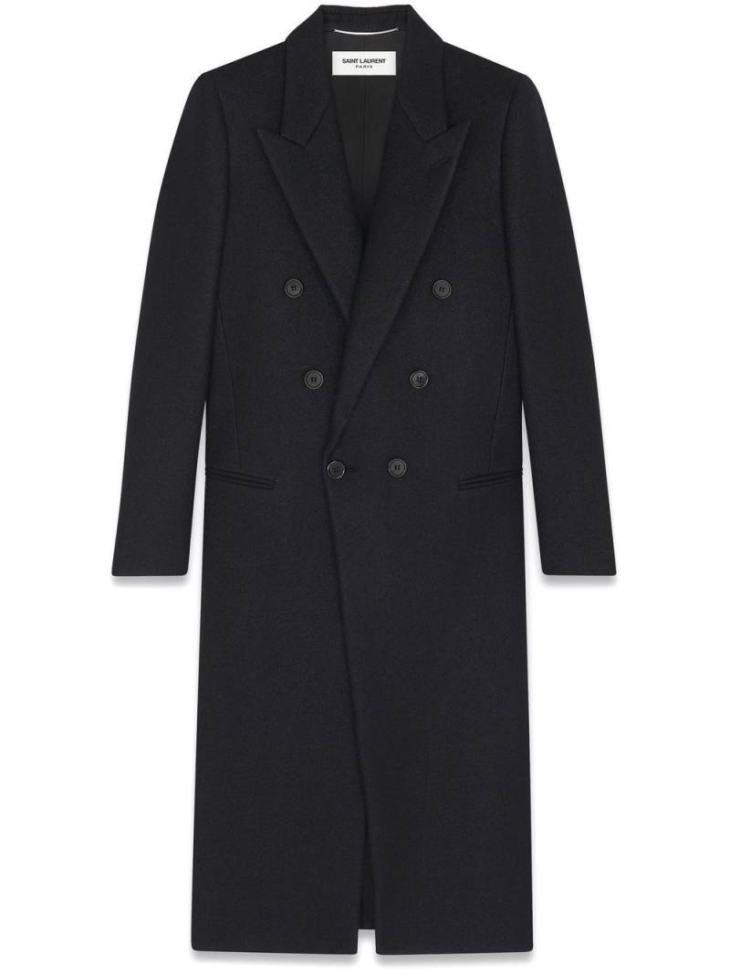 Saint Laurent Klassischer Trenchcoat - Schwarz von Saint Laurent