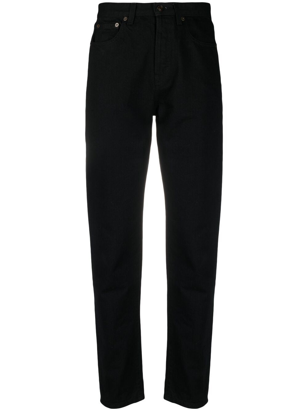 Saint Laurent Jeans mit hohem Bund - Schwarz von Saint Laurent