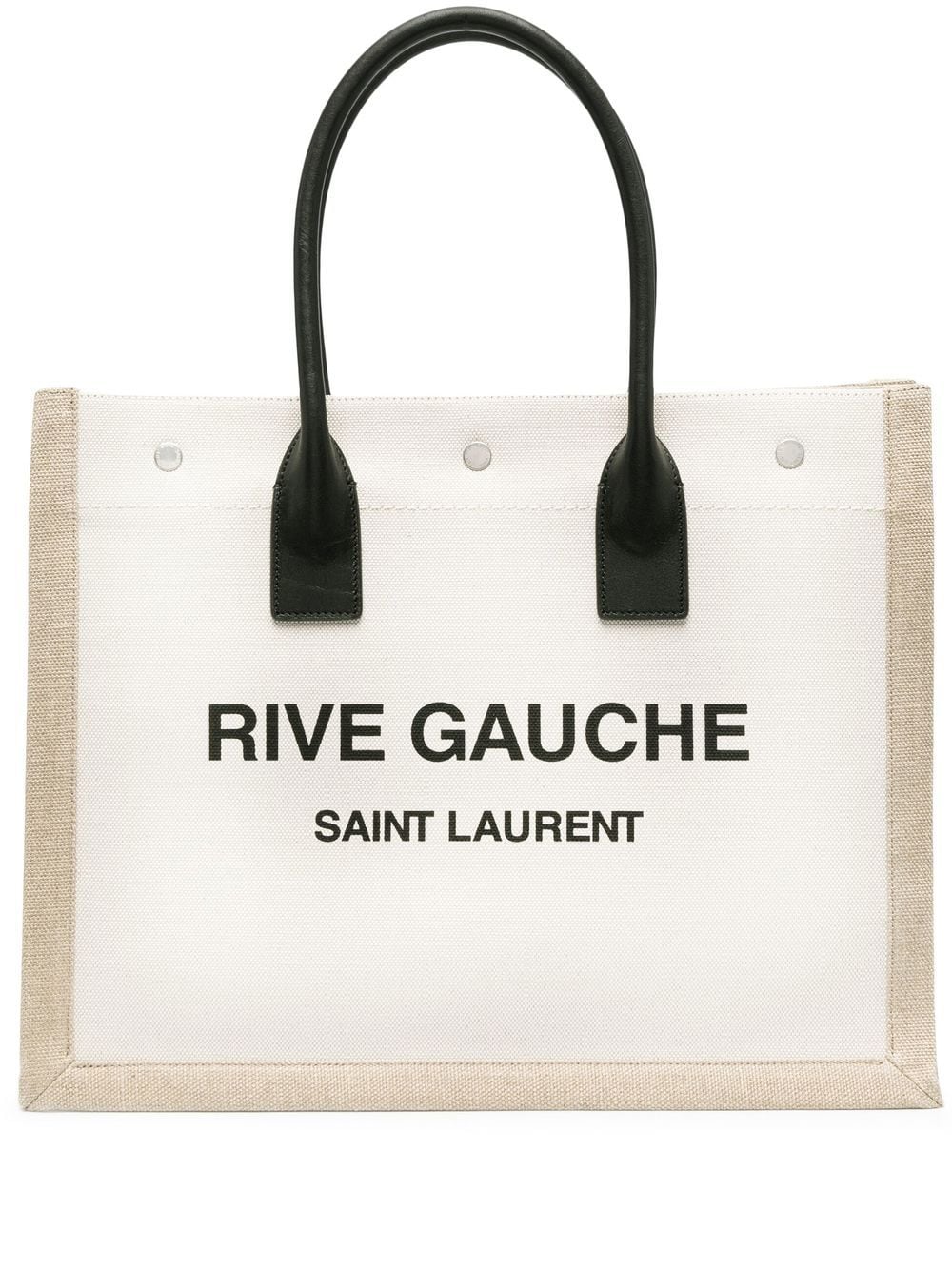 Saint Laurent Shopper mit Logo-Print - Nude von Saint Laurent