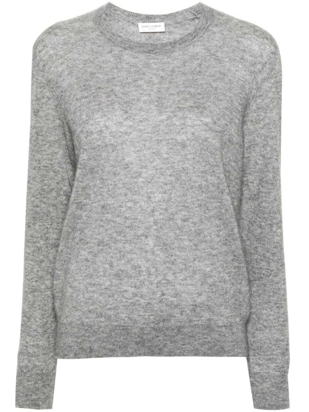 Saint Laurent Melierter Pullover - Grau von Saint Laurent