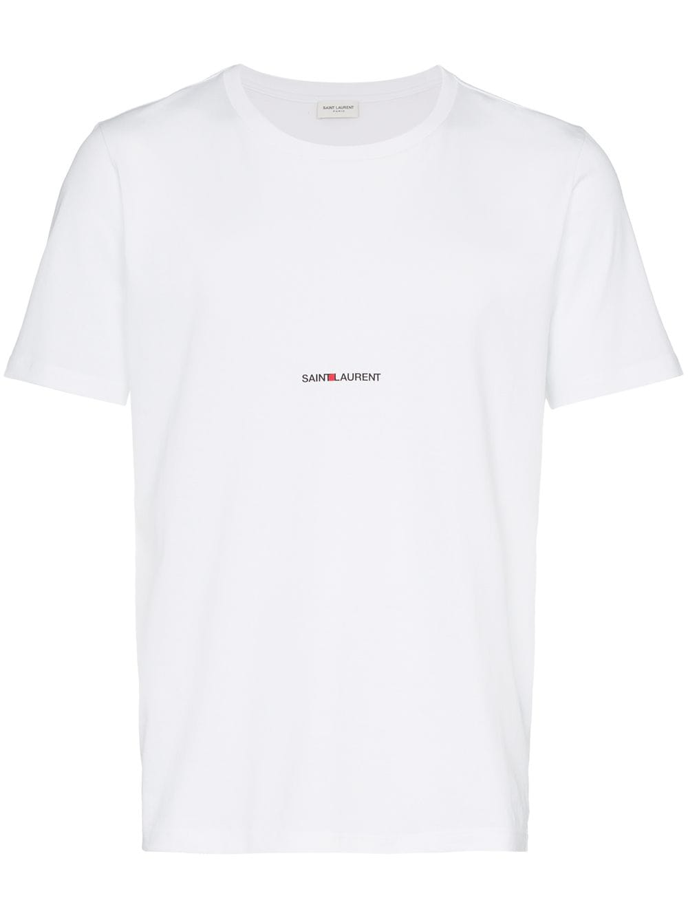 Saint Laurent T-Shirt mit Logo-Print - Weiß von Saint Laurent
