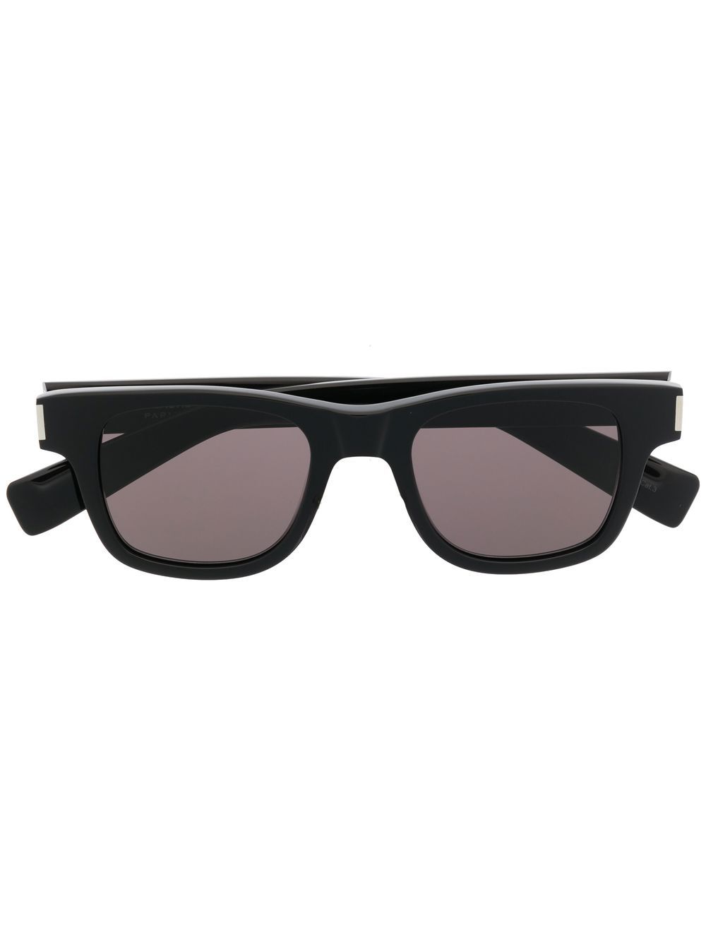 Saint Laurent Sonnenbrille mit eckigem Gestell - Schwarz von Saint Laurent