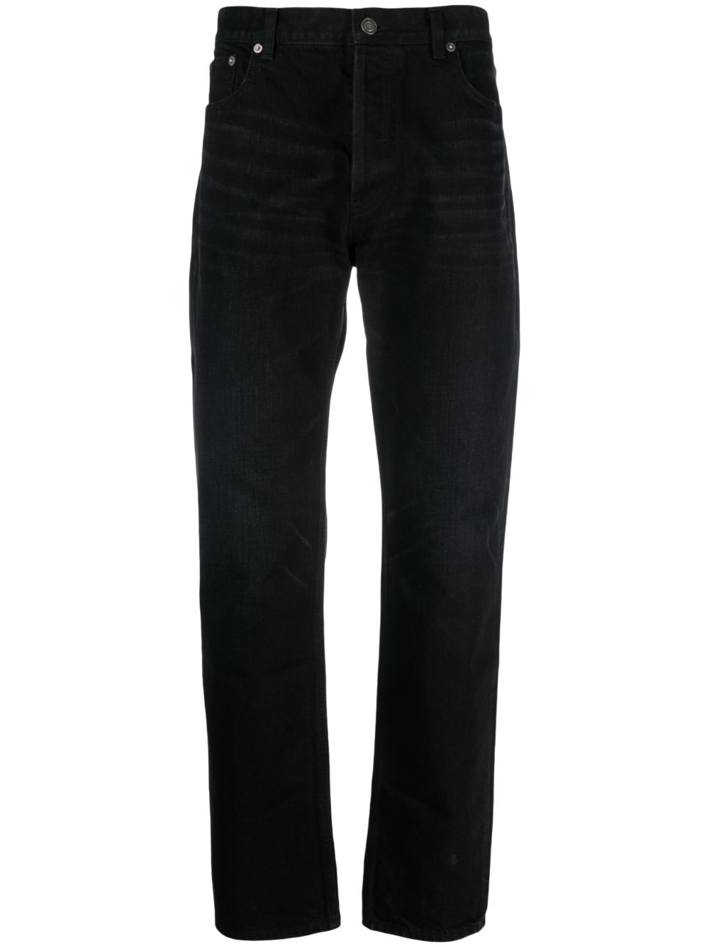 Saint Laurent Klassische Straight-Leg-Jeans - Schwarz von Saint Laurent