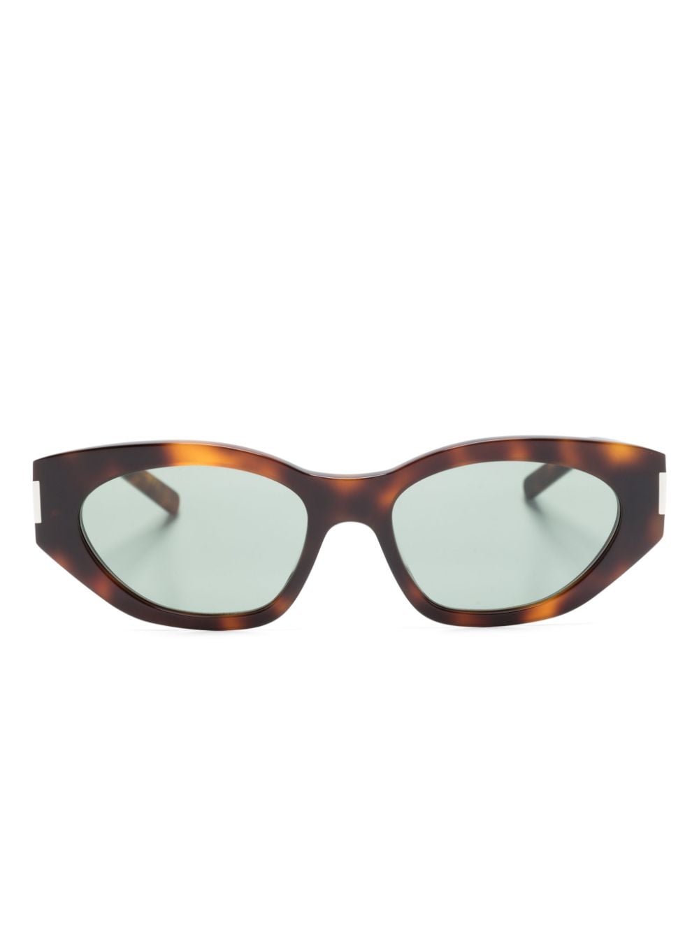 Saint Laurent Eyewear Cat-Eye-Sonnenbrille in Schildpattoptik - Braun von Saint Laurent Eyewear