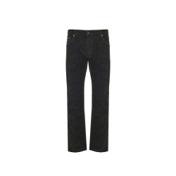 Schwarze Cord Jeans Für Herren von Saint Laurent