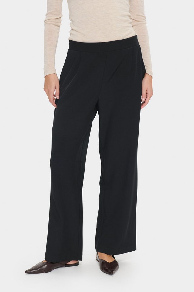 Saint Tropez Anzughose CelestSZ Wide Leg Pants Schlupfhose mit Gummizug von Saint Tropez