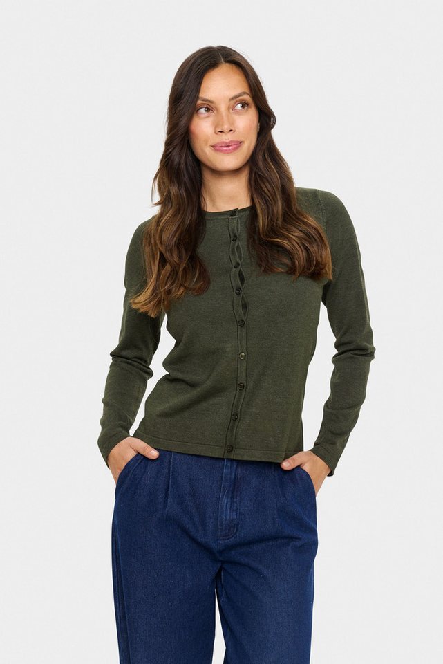 Saint Tropez Cardigan A8661, MilaSZ R-Neck Cardigan von Saint Tropez