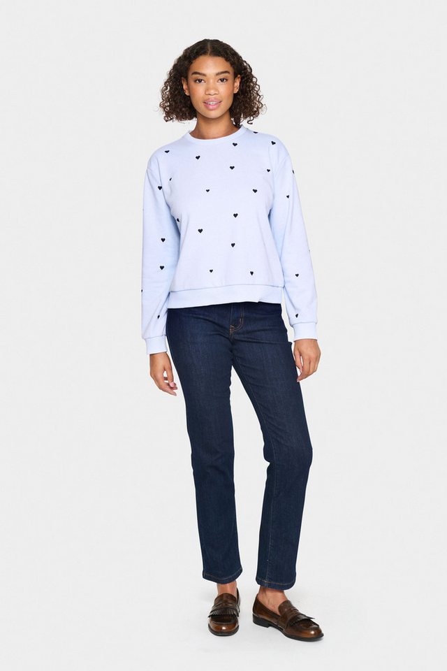 Saint Tropez Fleecepullover Sweatshirt DagnaSZ von Saint Tropez