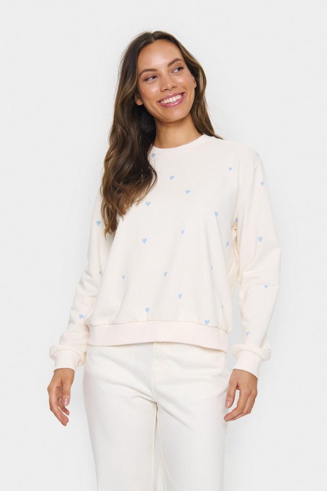 Saint Tropez Fleecepullover Sweatshirt DagnaSZ von Saint Tropez