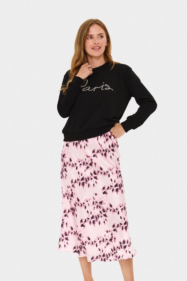 Saint Tropez Fleecepullover Sweatshirt NorrisSZ von Saint Tropez