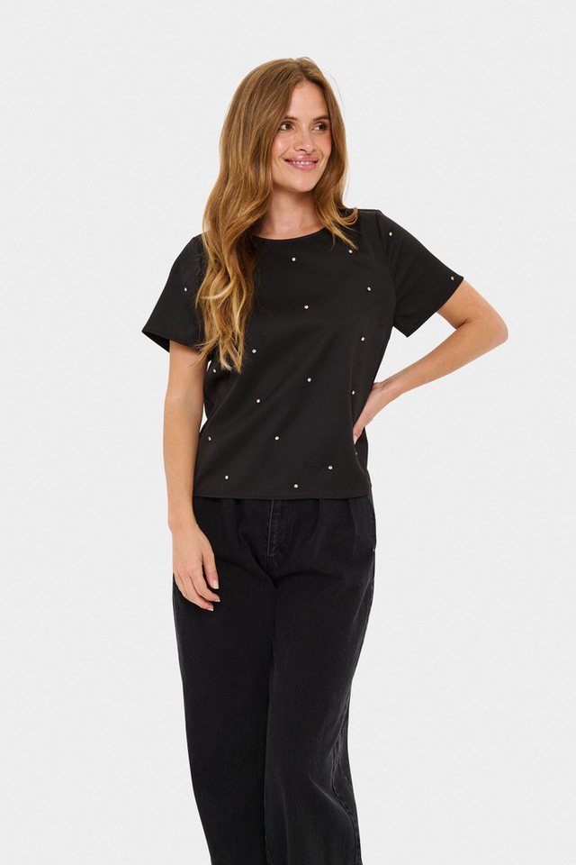 Saint Tropez Kurzarmbluse Kurzarm-Bluse NikitaSZ von Saint Tropez