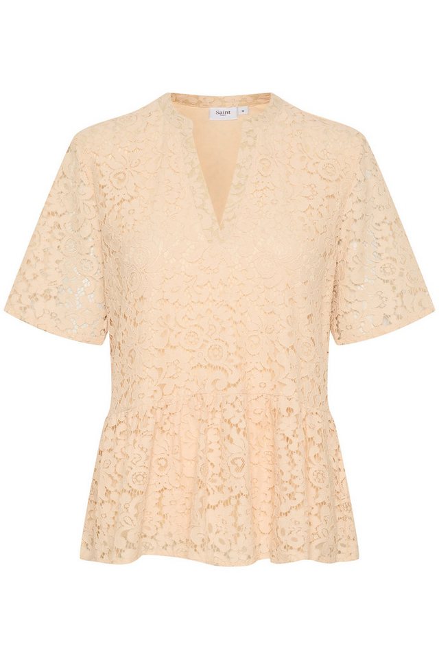 Saint Tropez Kurzarmbluse Kurzarm-Bluse ZannaSZ von Saint Tropez