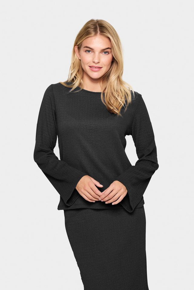 Saint Tropez Langarmbluse Langarm-Bluse IlyssaSZ von Saint Tropez