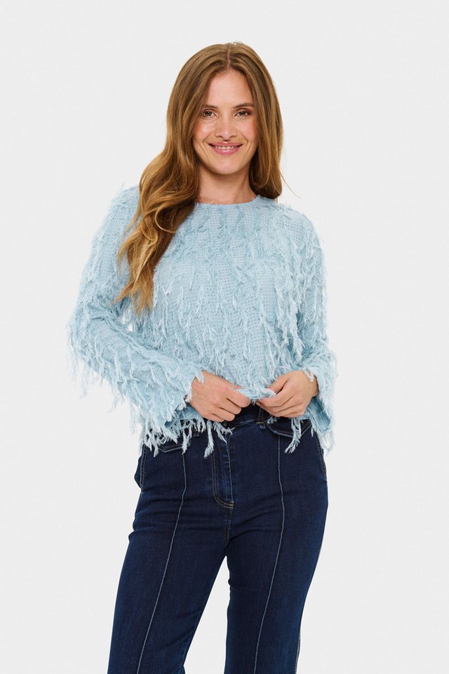 Saint Tropez Langarmbluse Langarm-Bluse NinetteSZ von Saint Tropez