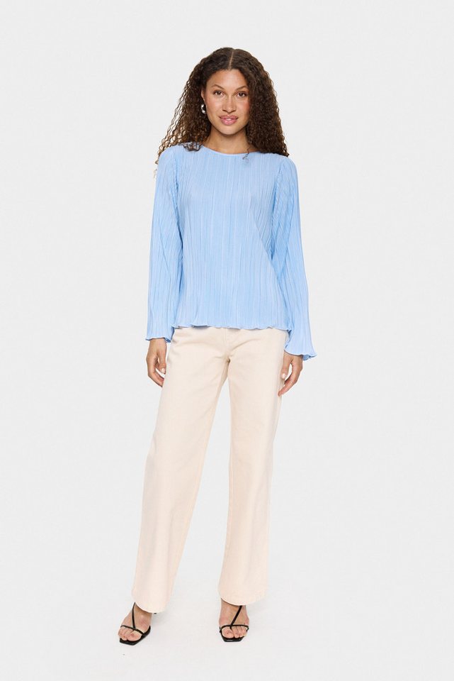 Saint Tropez Langarmbluse Langarm-Bluse ZuniSZ Saint Tropez Langarmbluse Langarm-Bluse ZuniSZ von Saint Tropez