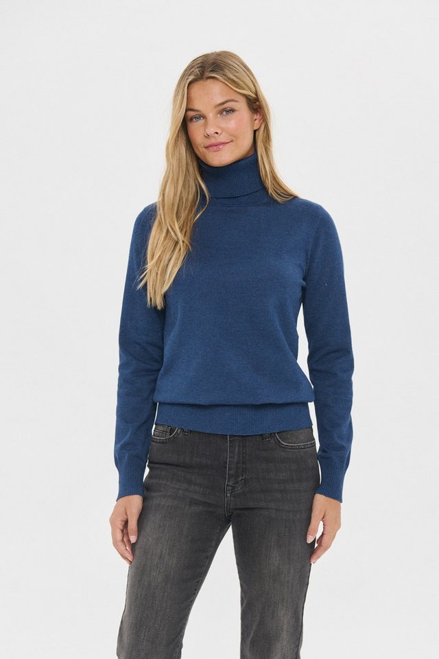 Saint Tropez Rollkragenpullover J2046, MilaSZ Rollneck Feinstrick mit Viskose, Classic fit von Saint Tropez